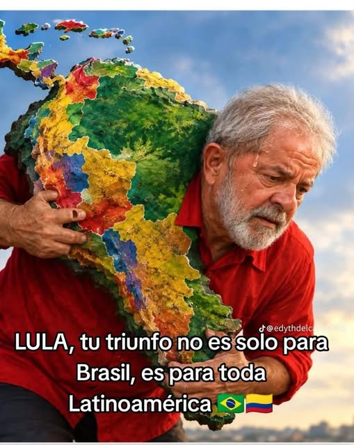 idelfon16905567's tweet photo. LULA ES LA ESPERANZA DE LATINOAMÉRICA. https://t.co/YFolYRKVpf