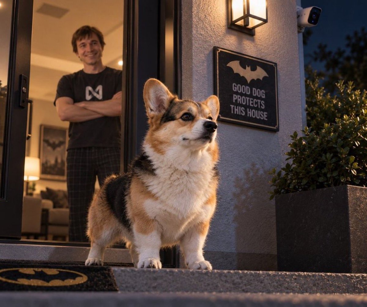 RealPabloHeman's tweet photo. The @NEARProtocol co-founder actually tweeted this, it’s the name of his own dog: $BATMAN!

It’s only $110K MC right now! And If NEAR trenches get hot, then this @AlexSkidanov dog meme will make a huge run!!

I am NOT sponsored, but I did buy a bag of it. https://t.co/X3H3BOH039