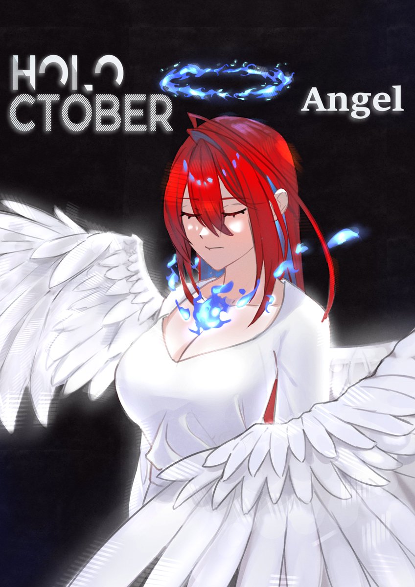 J1nnU's tweet photo. Angel
#holoctober #BloodflameArt https://t.co/wQB8AnpGxM