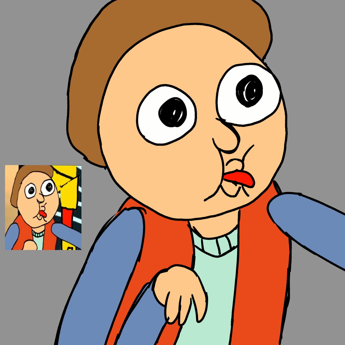 ikigayFOOL's tweet photo. DOCANDMARTYY #art #docandmarty https://t.co/kCDJACZVPs