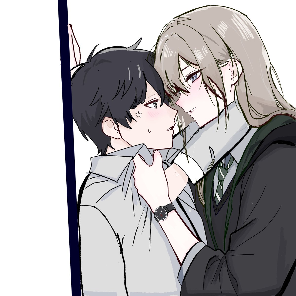 Kado__Mu's tweet photo. Awhh.... scared kiddo~? https://t.co/aMQnxg5iOj
