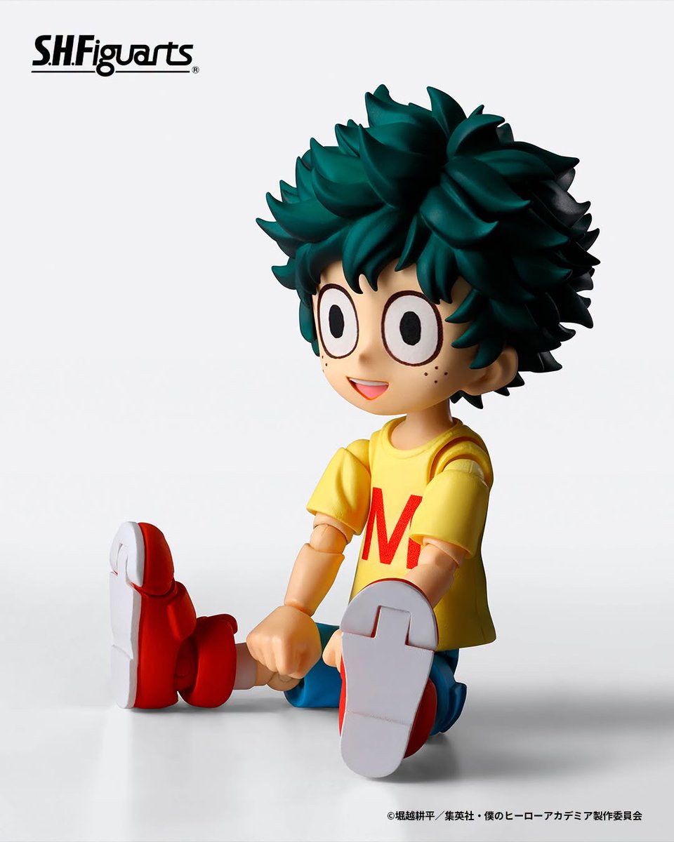 TamashiiNations's tweet photo. 【PREMIUM BANDAI WEEK】
S.H.Figuarts IZUKU MIDORIYA＆ KATSUKI BAKUGO-Childhood Set-

This set includes a variety of optional parts, including an All Might mini figure &amp; cards, allowing you to recreate various on-screen scenes!

*S.H.Figuarts ALL MIGHT is sold separately. https://t.co/VL133YOvlX