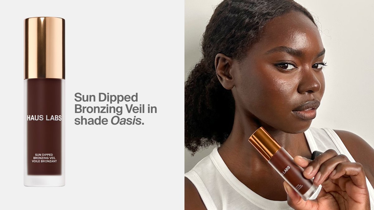 ladygaga's tweet photo. Warm tones for cool people. Introducing the new Haus Labs Sun Dipped Bronzing Veil. 11 Shades are available now at https://t.co/30VDKdUPj0 and @Sephora.

Jey does it all as an R&B and reggae artist, songwriter, and producer, and as an executive member of Sharing Hope Medical Mission USA, a nonprofit running surgical missions in underserved communities.

Jey wears Sun Dipped Bronzing Veil in Oasis.