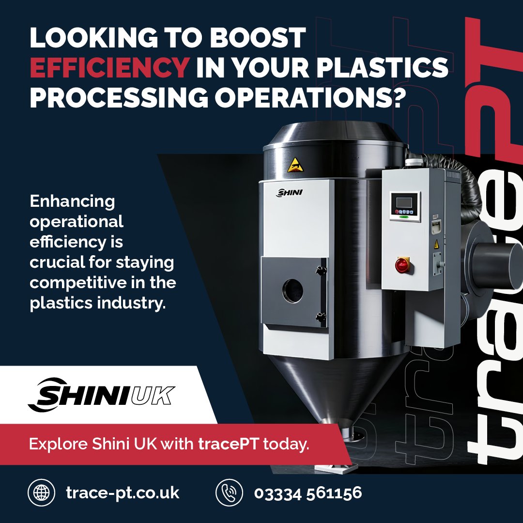 TracePT_UK's tweet photo. β¨ Looking to boost efficiency in plastics processing?
Trace PT provides advanced ancillary equipment designed to streamline processes, increase productivity and keep your operations performing at their best.
https://t.co/C7YD6SgBFW
#TracePT #PlasticsProcessing #Efficiency https://t.co/58YLjK3C4g