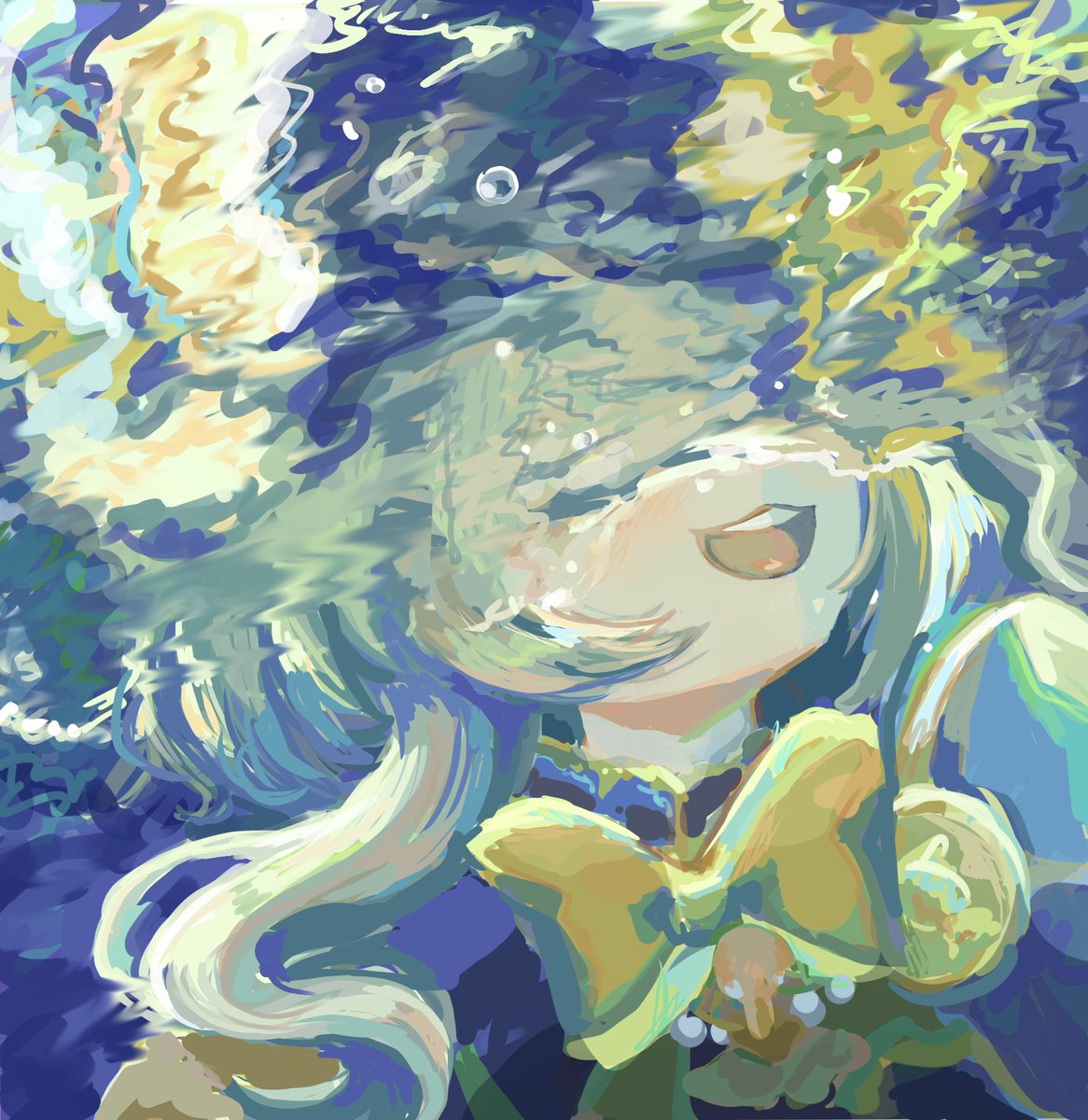 awquarii's tweet photo. #Phasetober  wanted to try day 5! (˶ᵔ ᵕ ᵔ˶) #mariarti https://t.co/LUgjICeCbb
