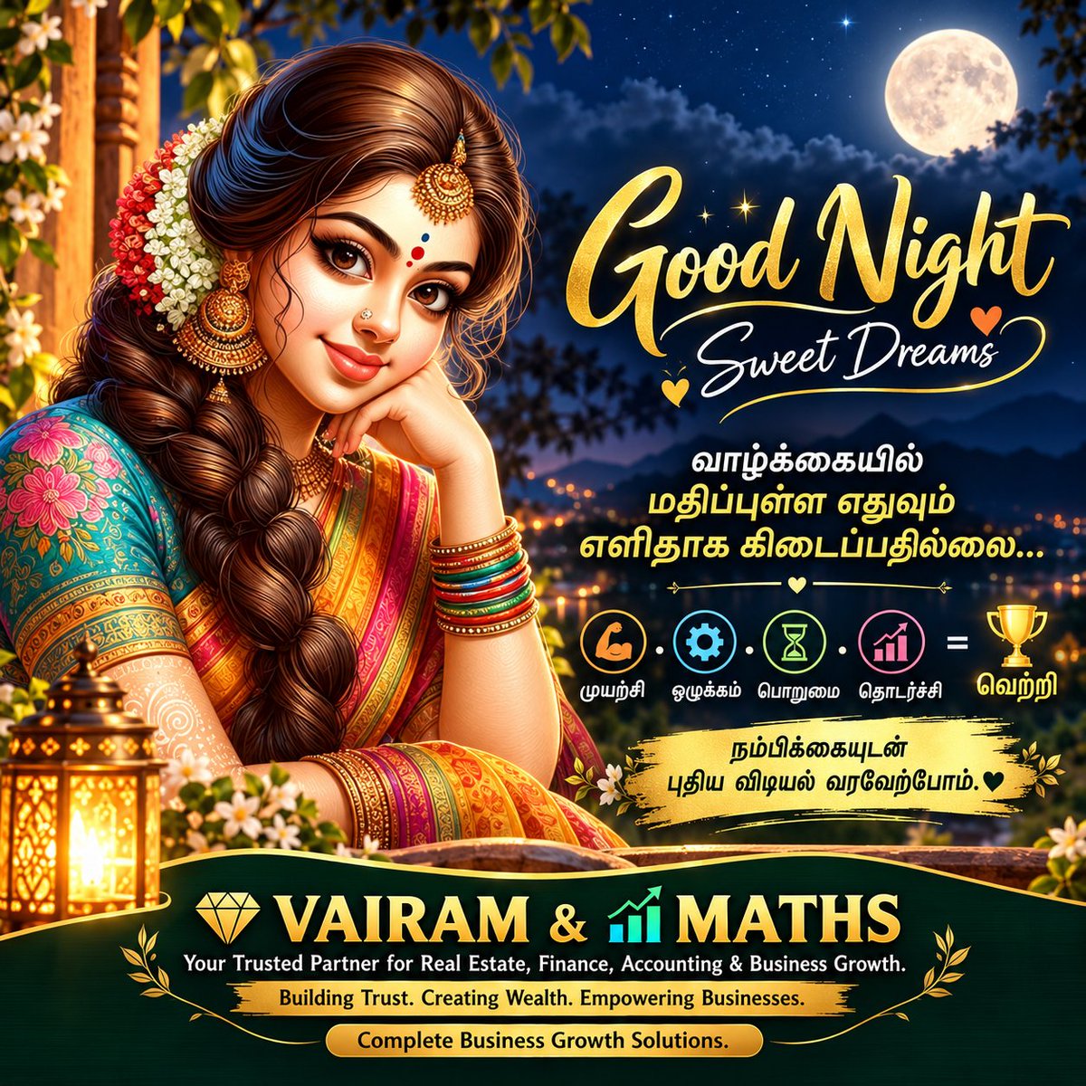 Propertiesloans's tweet photo. #GoodNight #GoodNightThoughts #NightMotivation #TamilMotivation #NothingIsFree #NoPainNoGain #HardWork #Effort #Discipline #Patience #Consistency #Success #Progress #Transformation #NeverGiveUp #PositiveThinking #SelfMotivation #LifeLessons #DreamBig #KeepGoing https://t.co/cihfVPYf08