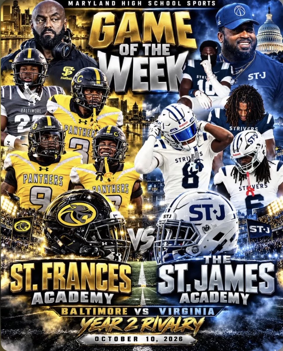 CoachOvertonJ's tweet photo. It’s that time of the Year again , Friends , Brothers for life but Saturday we At it ‼️😤
ST🔹J Vs SFA https://t.co/ivn14pBBBc