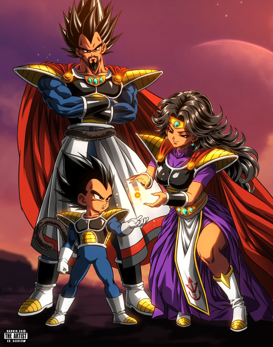 ch_nadhir's tweet photo. The vegeta family https://t.co/C0eBWGHgTi