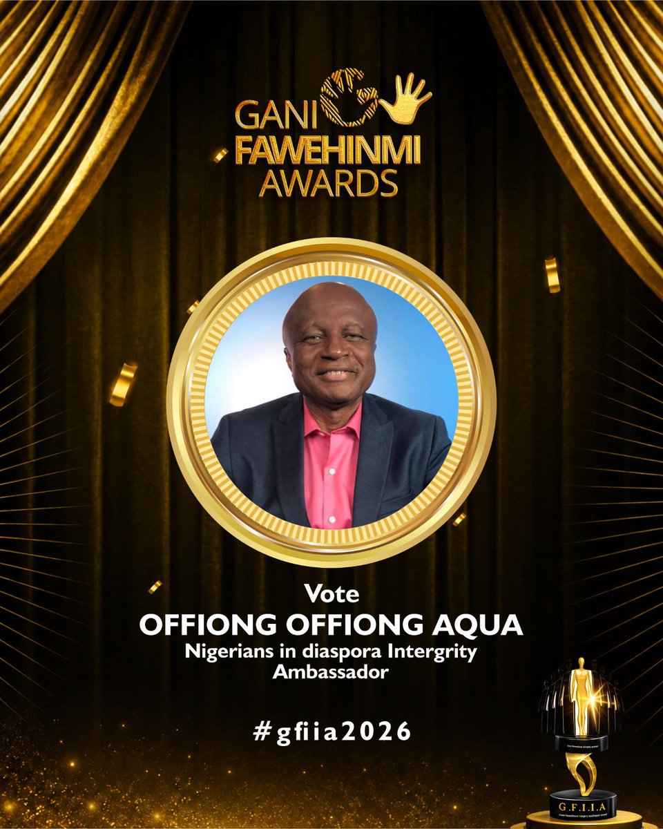 HEDAgenda's tweet photo. 11 DAYS TO GO! 
NIGERIANS IN DIASPORA INTEGRITY AWARD nominees are waiting for YOU to crown the level of impact they’ve made.
Make their voice stand out. 
Vote for your nominee.
Visit https://t.co/gzuyTuL60h
#GFIIA2026 https://t.co/VX7YlF0Ebj
