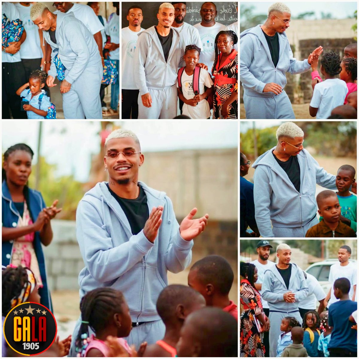 ContextOfGALA's tweet photo. 😍 Güzel kalpli Mario Lemina, memleketindeki bir okula destek olarak gönülleri fethetti....❤️ https://t.co/NBo6LjrvWk