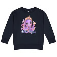 emilkova888's tweet photo. Girls Princess Octopus Sweatshirt, Toddler Crewneck Pullover Ages 2-7. Available in ecru, pink, navy blue and black. Free shipping from Payhip: https://t.co/YPTh1t6RAe
#ToddlerSweatshirt #GirlsPullover #KidsFashion #FreeShipping #KinderPullover #JugendPullover #SudaderaInfantil https://t.co/ZveYTbje5i