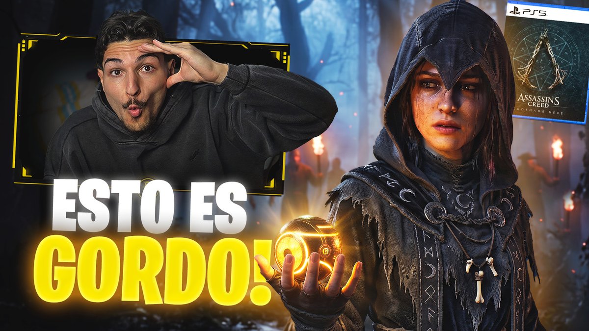 TheRAFITI69's tweet photo. Ma friends!!

Aquí lo tenéis, dadle mucho amor y flipad con la info, porque hay más de lo que parece y nadie lo está hablando 👀

SE HA FILTRADO ASSASSIN'S CREED HEXE...

(Video en el post de abajo) https://t.co/aKdFMKe4cu