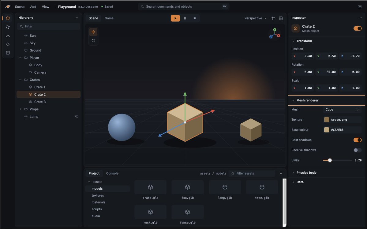 CB26_'s tweet photo. 🚀 New UI improvements have landed in the Orblit Editor!

I've been working on making the editor cleaner, easier to navigate and giving it a stronger foundation as Orblit continues to grow.

https://t.co/kQBe7QjfdJ

🧵👇 https://t.co/pH9wFrFDES