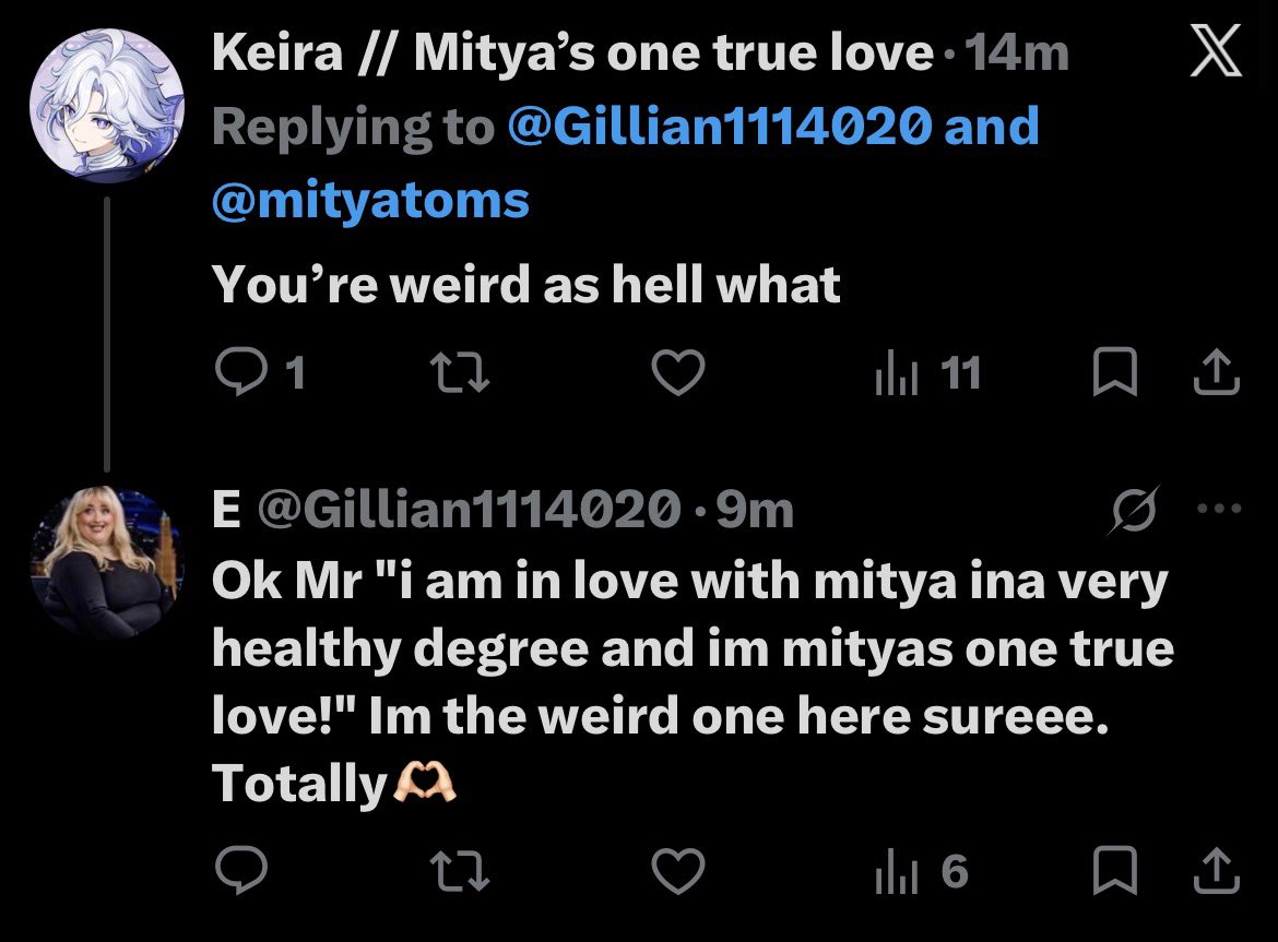 nazuukoiii's tweet photo. Weird ass bitch oh my god I replied to you once https://t.co/1ZOe40iHe6