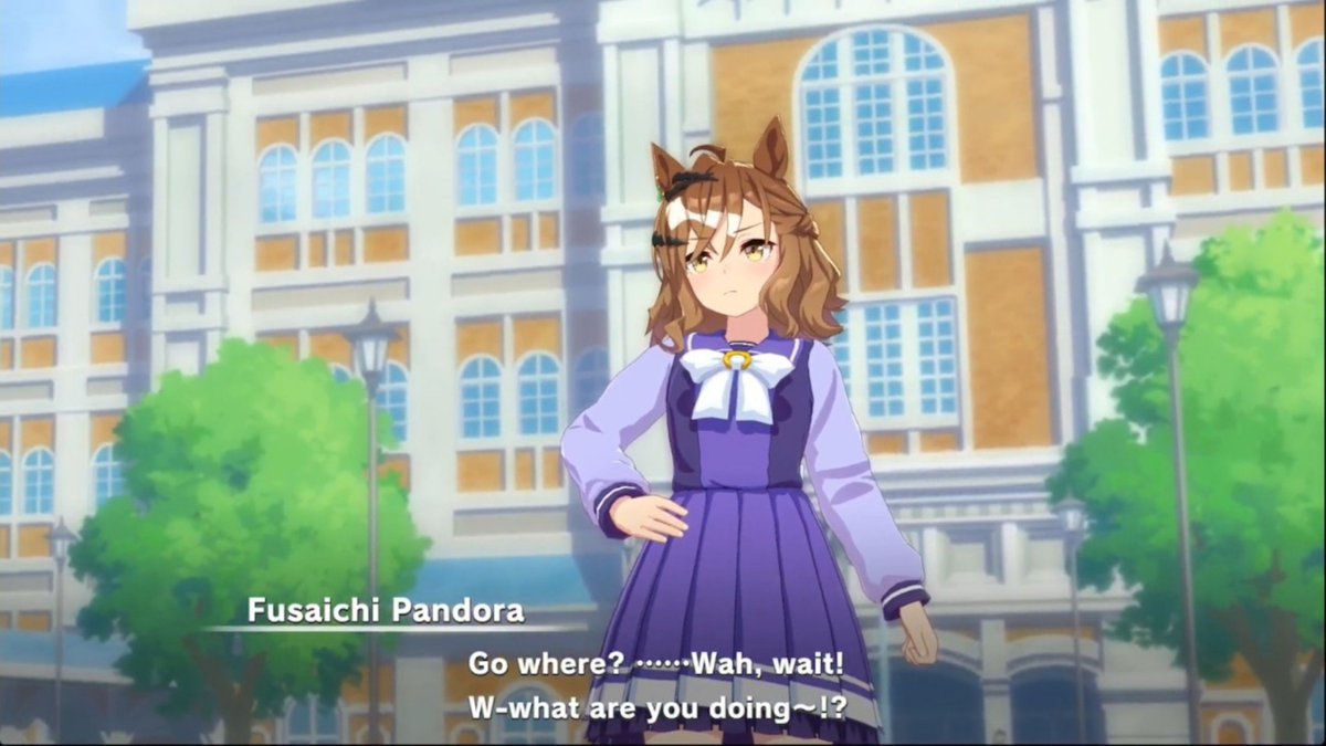 pokketivity's tweet photo. Unrelated but one thing I find funny is how Pokke is basically the Mom Friend™ of the team

There are more senior team members like North Flight, Fuji Kiseki, and Hishi Akebono... but the "scolding the youngest in concern" part is always played by Pokke lol https://t.co/foHghGZO7u