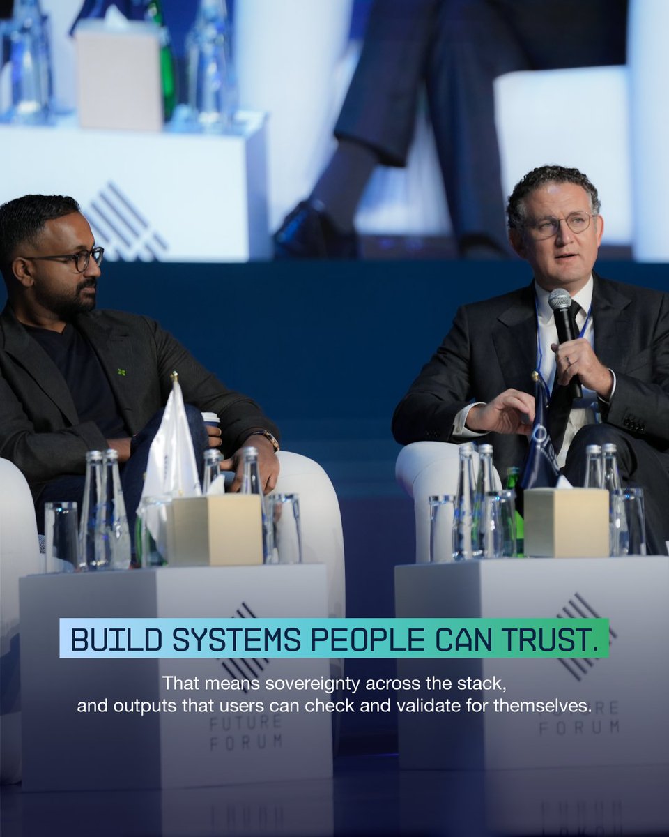 PresightAI's tweet photo. What does it take to run AI reliably at scale? Our panel's answer: strong infrastructure, sovereign and auditable systems, pilots that graduate into real deployments, and the right model for the problem.
#Presight https://t.co/PqYMeRK5Oc