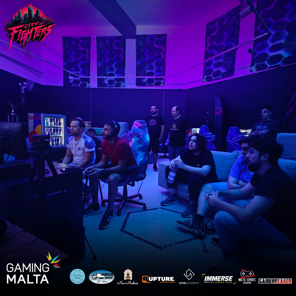 CityofFighters1's tweet photo. Our final event in Hamrun has come and gone, closing a chapter that means so much to us.

Thanks to Level Academy, this was where we found our feet again and returned to organising events. It was where Tekken City Malta evolved into City of Fighters, welcoming all fighting games, and where we connected with incredible communities from Smash Bros., Mortal Kombat, Street Fighter, 2XKO and Guilty Gear.

Together, we transformed a large room into an Esports Arena. It’s only natural to feel a little nostalgic.

BUT…

Throughout our time here, we turned challenges into opportunities. Whatever came our way, we faced it together and came out stronger.

This next chapter will be no different.

We’re not just moving. We’re evolving.

This event is proudly supported by GamingMalta, as part of its ongoing commitment to Malta's grassroots esports community.

@gamingmalta   | @levelacademygg   | Rupture | Immerse - immerse .mt | Agius Brothers Co Ltd. | B Resin Malta | New Madras Indian Restaurant Malta | Gamebreaker | @malta_esports