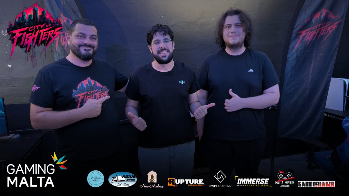 CityofFighters1's tweet photo. Our final event in Hamrun has come and gone, closing a chapter that means so much to us.

Thanks to Level Academy, this was where we found our feet again and returned to organising events. It was where Tekken City Malta evolved into City of Fighters, welcoming all fighting games, and where we connected with incredible communities from Smash Bros., Mortal Kombat, Street Fighter, 2XKO and Guilty Gear.

Together, we transformed a large room into an Esports Arena. It’s only natural to feel a little nostalgic.

BUT…

Throughout our time here, we turned challenges into opportunities. Whatever came our way, we faced it together and came out stronger.

This next chapter will be no different.

We’re not just moving. We’re evolving.

This event is proudly supported by GamingMalta, as part of its ongoing commitment to Malta's grassroots esports community.

@gamingmalta   | @levelacademygg   | Rupture | Immerse - immerse .mt | Agius Brothers Co Ltd. | B Resin Malta | New Madras Indian Restaurant Malta | Gamebreaker | @malta_esports