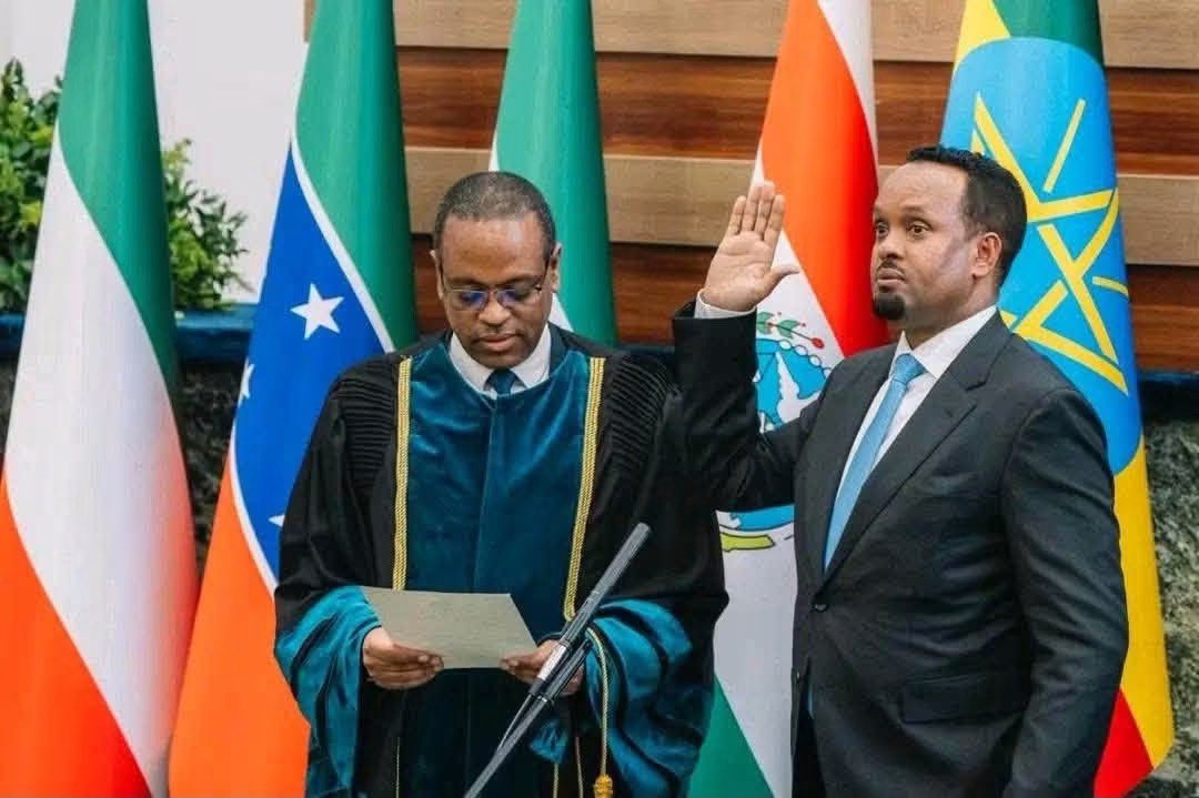 zemzemahmedmp's tweet photo. Today, we opened the 7th term of the Federal Parliament of Ethiopia with our first session.

We elected H.E. Ahmed Shide as Speaker and H.E. Dr. Abiy Ahmed Ali to serve another term as Prime Minister.

Warm congratulations to both. May Allah guide you, bless your service, and grant you success in serving our country and  people.