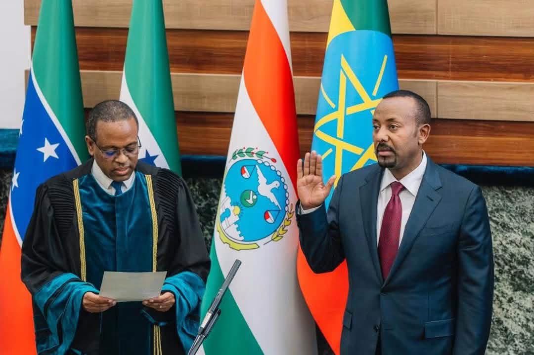 zemzemahmedmp's tweet photo. Today, we opened the 7th term of the Federal Parliament of Ethiopia with our first session.

We elected H.E. Ahmed Shide as Speaker and H.E. Dr. Abiy Ahmed Ali to serve another term as Prime Minister.

Warm congratulations to both. May Allah guide you, bless your service, and grant you success in serving our country and  people.