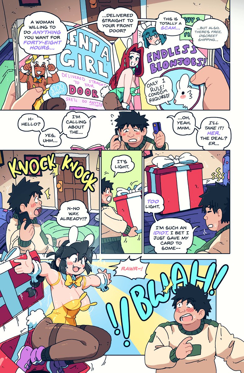 scott_malin's tweet photo. Showing the first 2 pages of the comic released a little while ago, available now to members! https://t.co/edQKN6WjVm