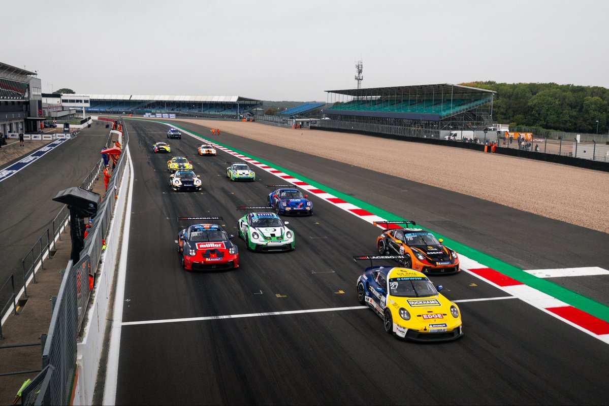 teamparkeracing's tweet photo. Here we go, one final round of Porsche racing. 

Brands Hatch is up next for the last weekend of the season, with our Carrera Cup and Sprint Challenge drivers ready to give it everything one more time.
Let’s finish the season strong!
#TeamParkerRacing #CarreraCup #SprintChallenge https://t.co/wcQbaktOZZ