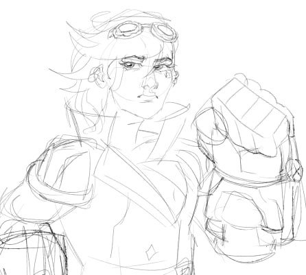 itsolymp1a's tweet photo. some of my recent sketches of vi 

my god does this woman has a lot of hair (in the 1st one at least)

#arcanetwt https://t.co/nZezgjlRVd