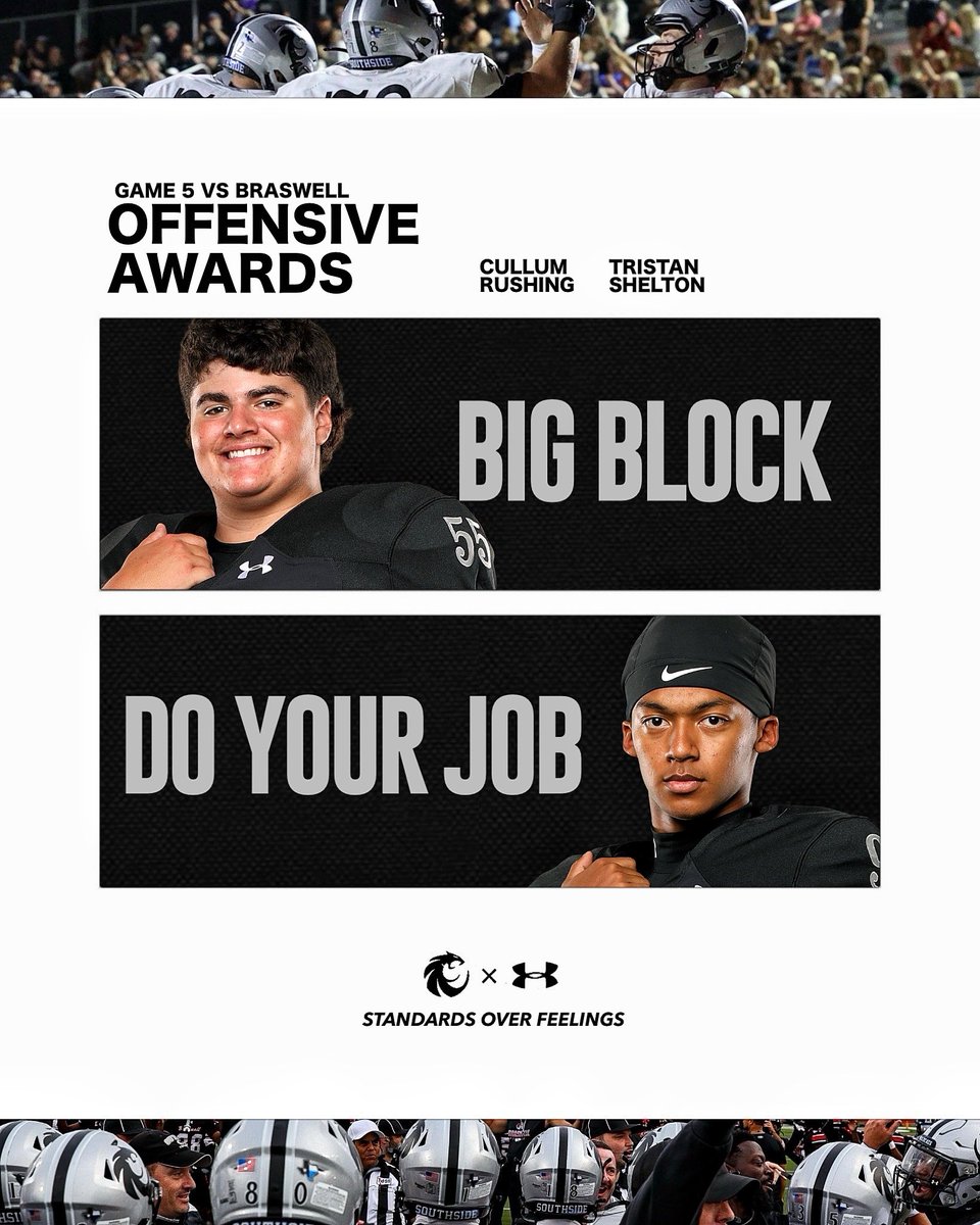 DentonGuyer_FB's tweet photo. Week 5: Offensive Awards 

#Southside | #DifferentBreed https://t.co/abqKuvlrnH