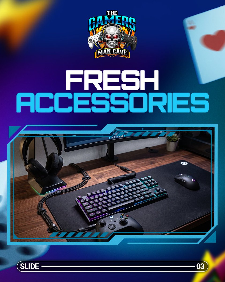 gamersmancaveco's tweet photo. We all have that one setup saved in the camera roll.

The one with the PC you want, the accessories you’ve been eyeing.

The Gamers Man Cave is coming soon. 🎮

Follow the next slides.
https://t.co/YVe3AvIqCw

#TheGamersManCave #DreamSetup #GamingSetup https://t.co/Nyp96ifeKg