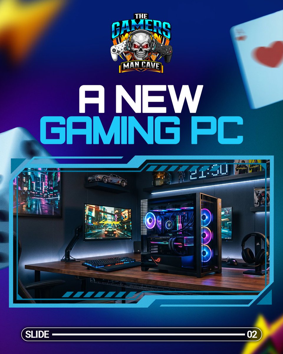 gamersmancaveco's tweet photo. We all have that one setup saved in the camera roll.

The one with the PC you want, the accessories you’ve been eyeing.

The Gamers Man Cave is coming soon. 🎮

Follow the next slides.
https://t.co/YVe3AvIqCw

#TheGamersManCave #DreamSetup #GamingSetup https://t.co/Nyp96ifeKg