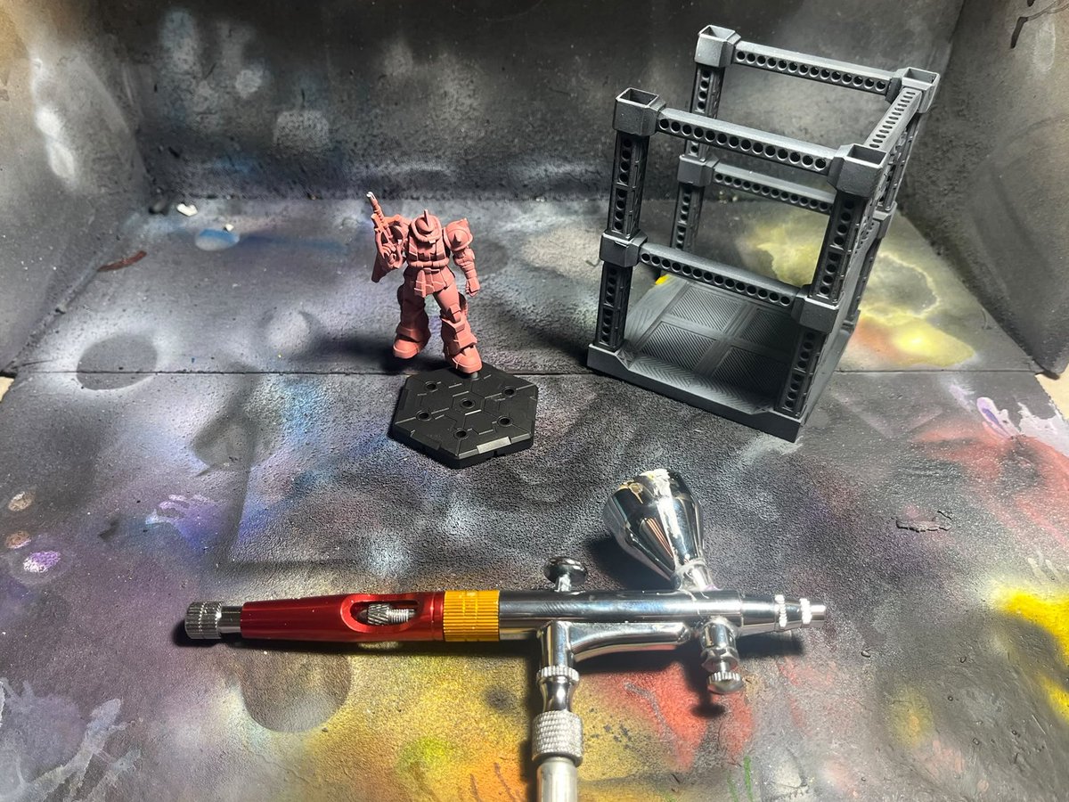Edd_hollow's tweet photo. Gundam Assemble-Online Zaku Painting Showcase, Part 3
Finally settled on a base color, this was my 3rd attempt
#GundamAssemble #GundamAssembleShowcase #GundamAssemblePainting #GundamAssembleHobby https://t.co/vJoGuFKkCY