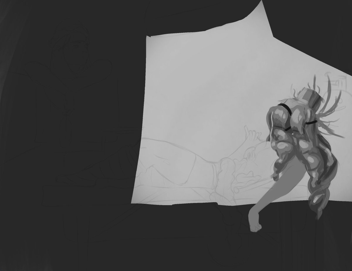 RookF1_Arts's tweet photo. Ive been wanting to paint like my idol
@Casato_art but accidentally found my style https://t.co/6d4XKLMm0x