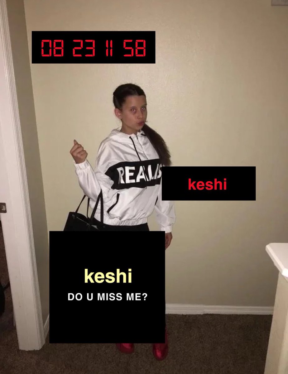 keshiupdates tweet picture