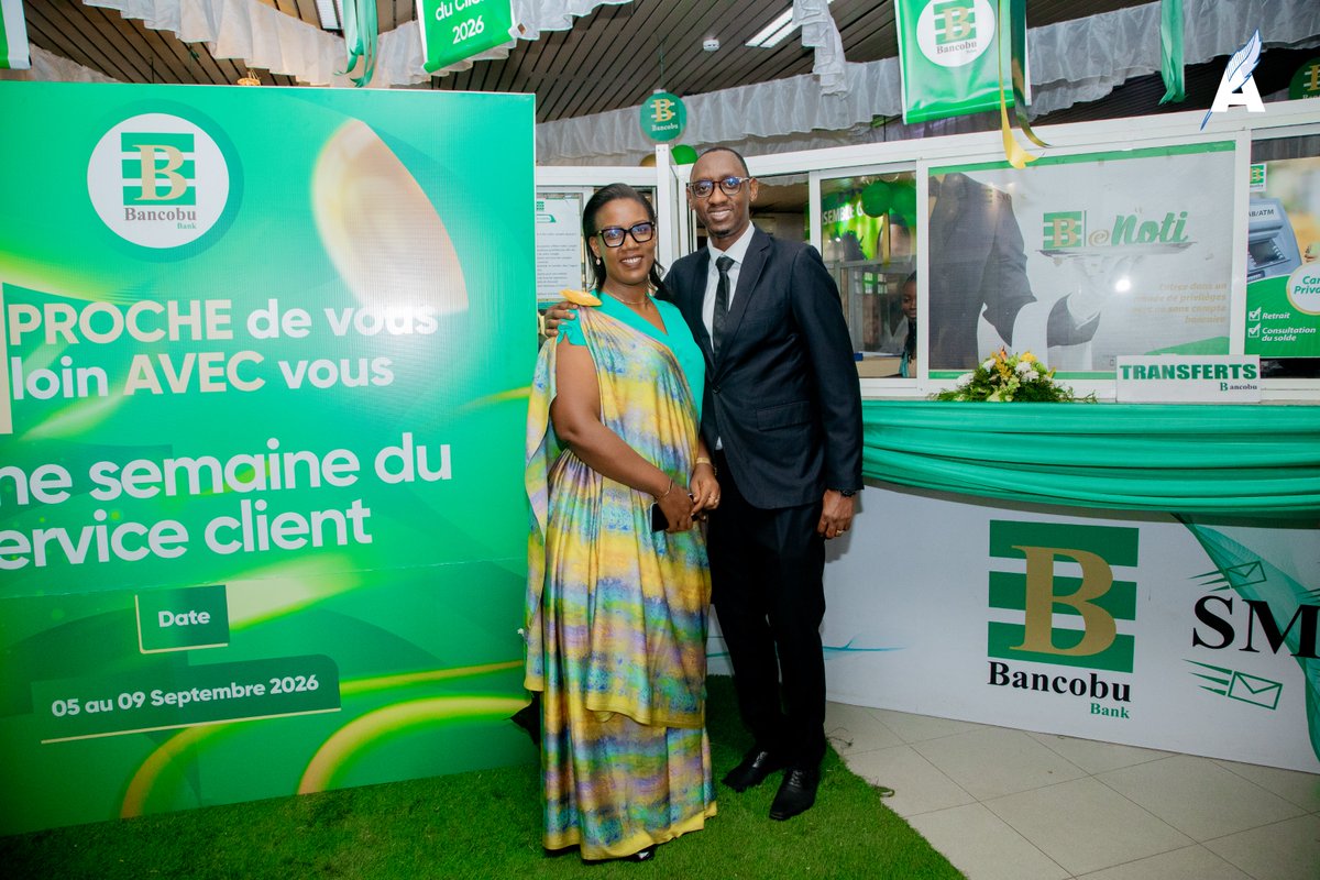 andikamagazine's tweet photo. The @bancobu launches Customer Week 2026 under the theme “Closer to you, farther with you,” with a digital competition and plans for regional expansion.
👉https://t.co/t521vGOqmI
#andikamagazine #Bancobu #customerweek2026 #eNoti #tanzania #drc #kenya #mombasa #daresalaam https://t.co/DuXCeAYDqf