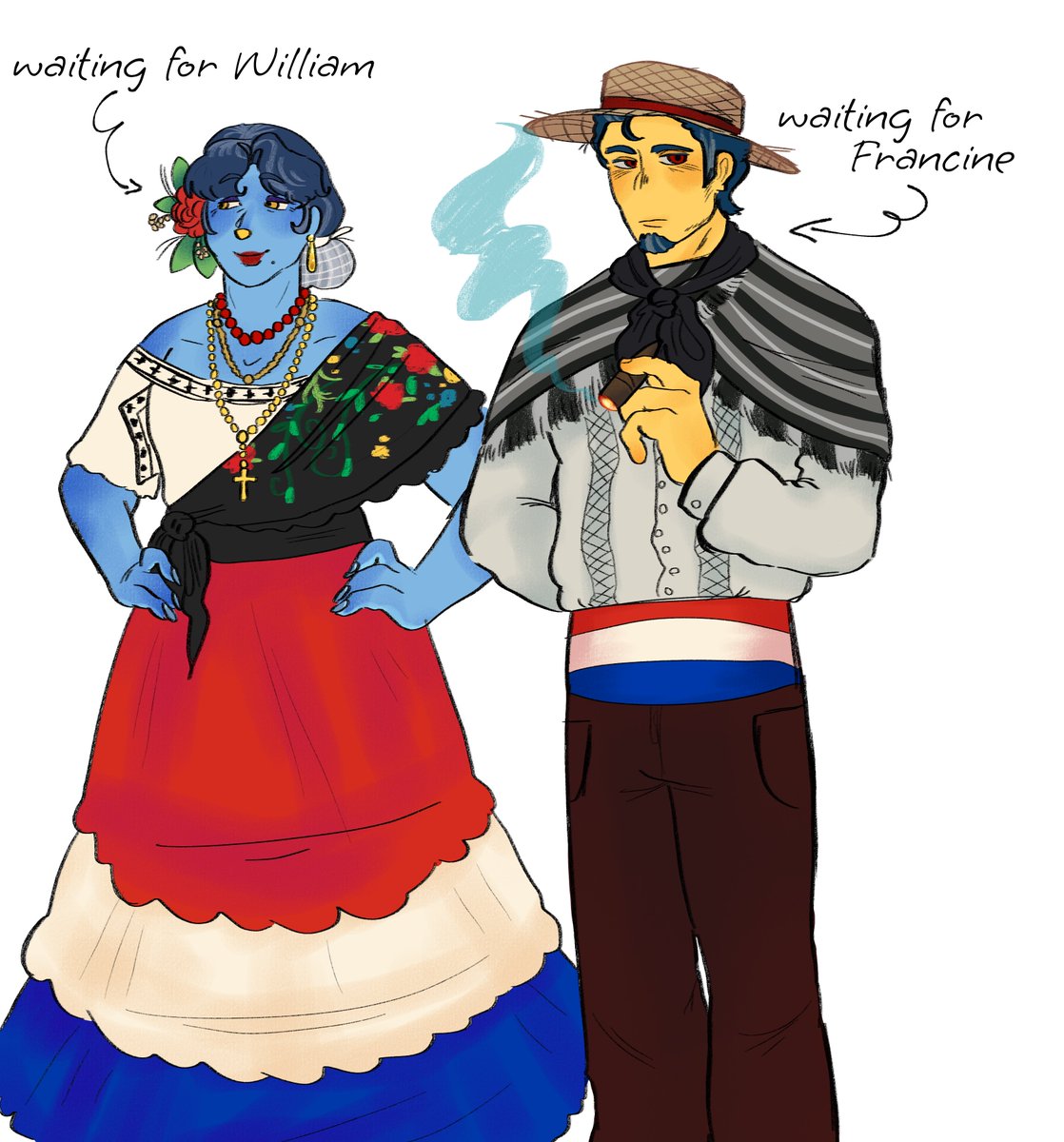 misterjack56's tweet photo. Mary and Wallace with the tradicional clothes of my country [Paraguay]
#welcomehome #whtwt #Rfau #au https://t.co/W87SanclbG