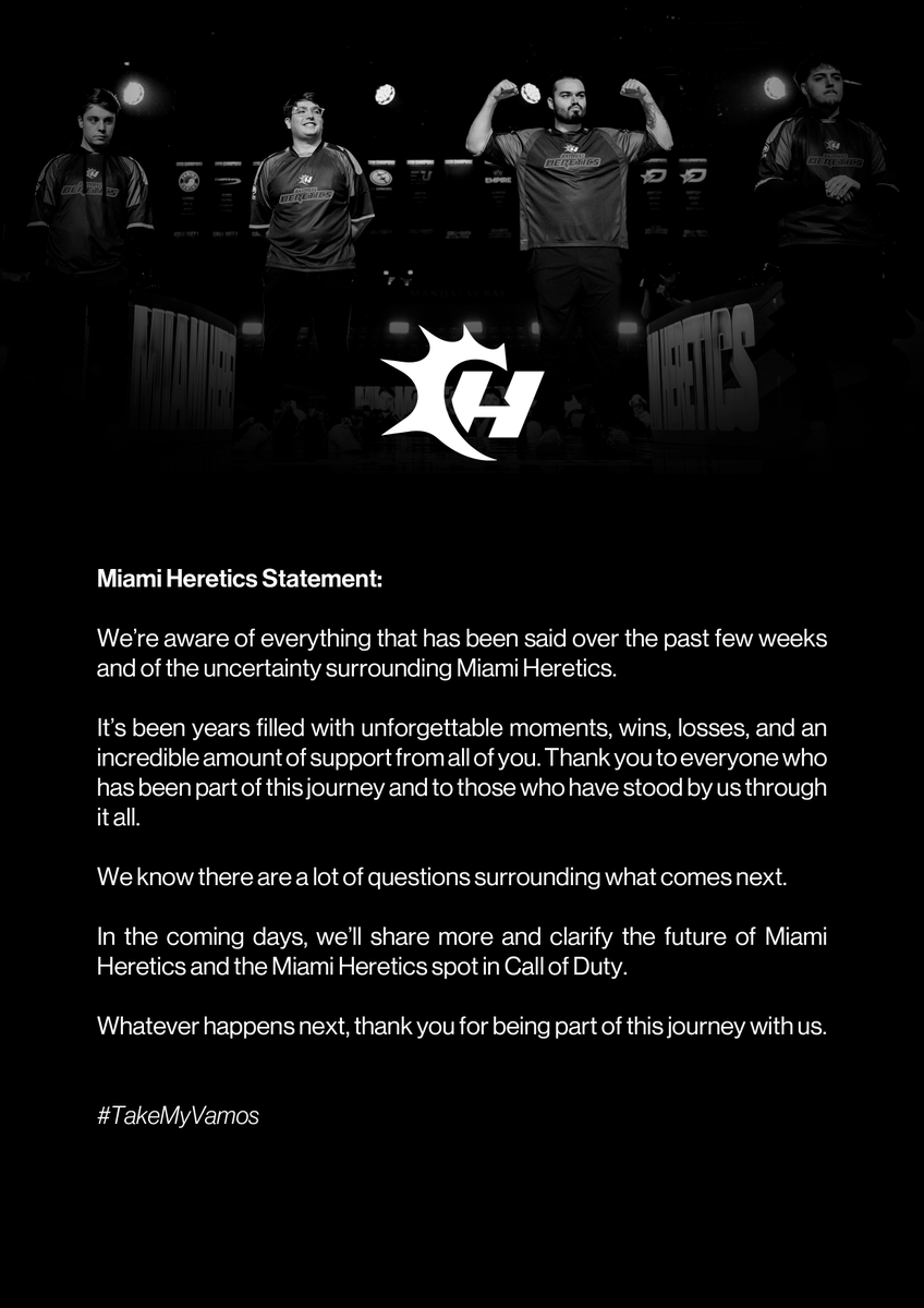 MiamiHeretics's tweet photo. It's been a long offseason. It's about time. https://t.co/W90d6gdTJi
