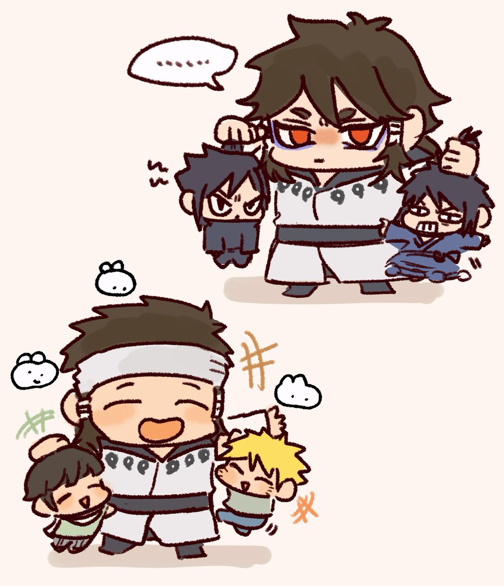 paprikaru1205's tweet photo. Indra and Ashura🥷👶

#Naruto https://t.co/lLMSoVqtkX