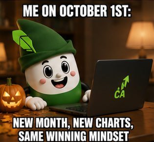 PumptoberRBH's tweet photo. New month. New opportunities. 

Same conviction.
Same grind.
Bigger moves. 🚀

Let’s make October count. https://t.co/o6qKwEO9mx