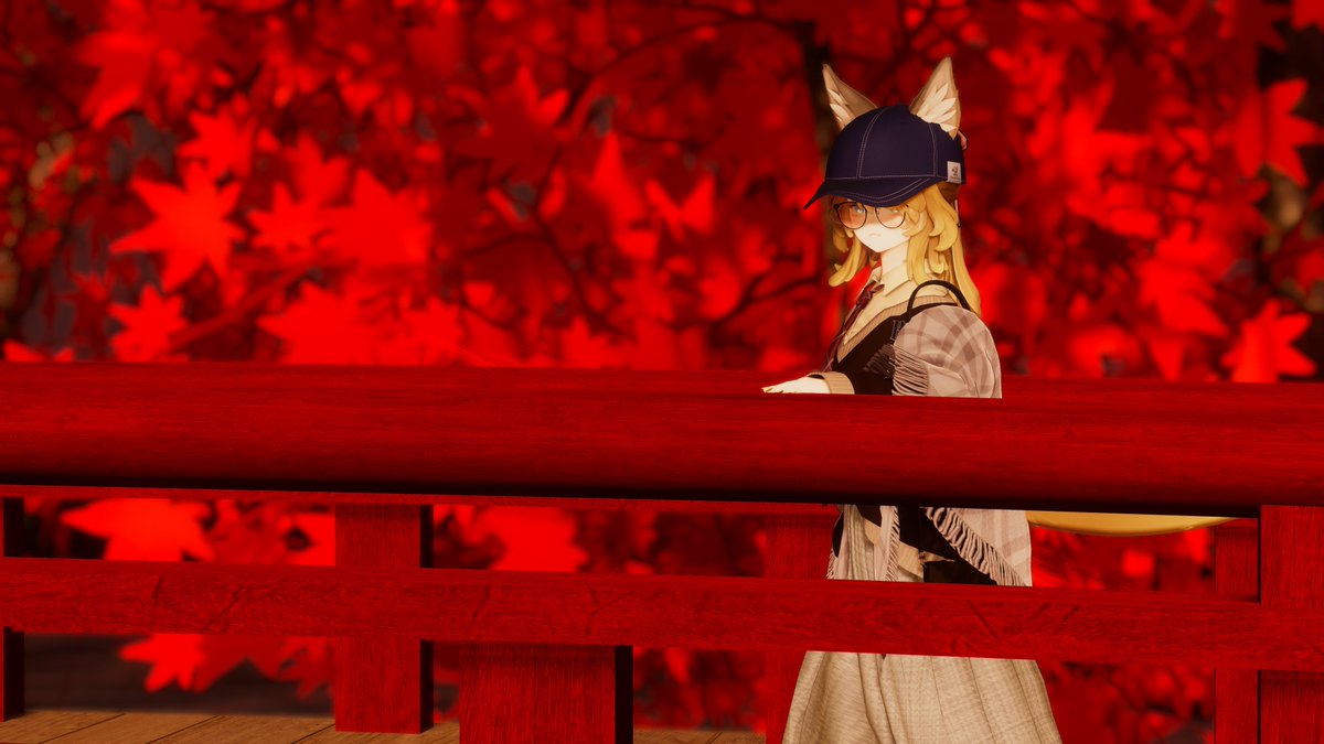 yonagi_023's tweet photo. 秋は鮮やかに色づいて
 #VRChat
 #Marycia3D https://t.co/Hx3BaHucYl