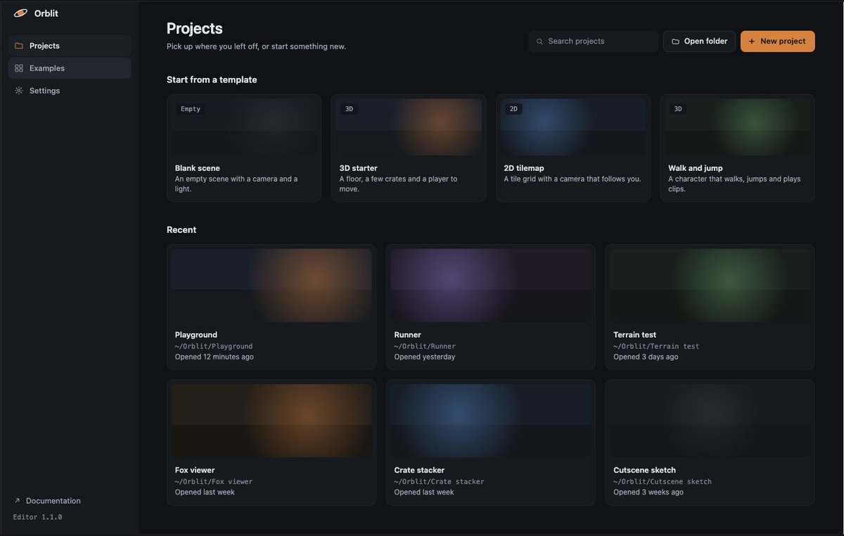 CB26_'s tweet photo. 🚀 New UI improvements have landed in the Orblit Editor!

I've been working on making the editor cleaner, easier to navigate and giving it a stronger foundation as Orblit continues to grow.

https://t.co/kQBe7QjfdJ

🧵👇 https://t.co/pH9wFrFDES