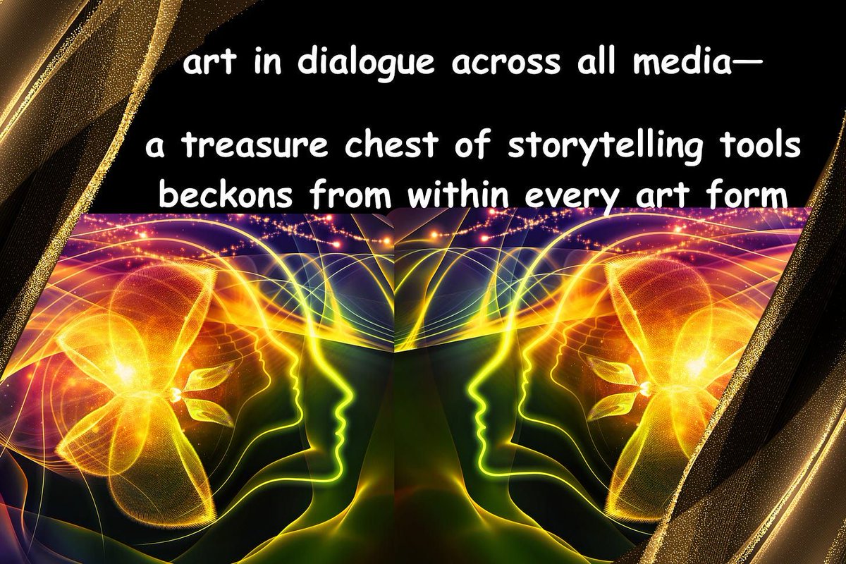AfterDinnerCon's tweet photo. WRITER TIPS: Art in Dialogue -- How a photograph, a rock song, and a poem handed me stories—and an invitation to artists of every kind. #writertips #writerlife
https://t.co/5SnODxzEq7 https://t.co/yWS99GYmT9
