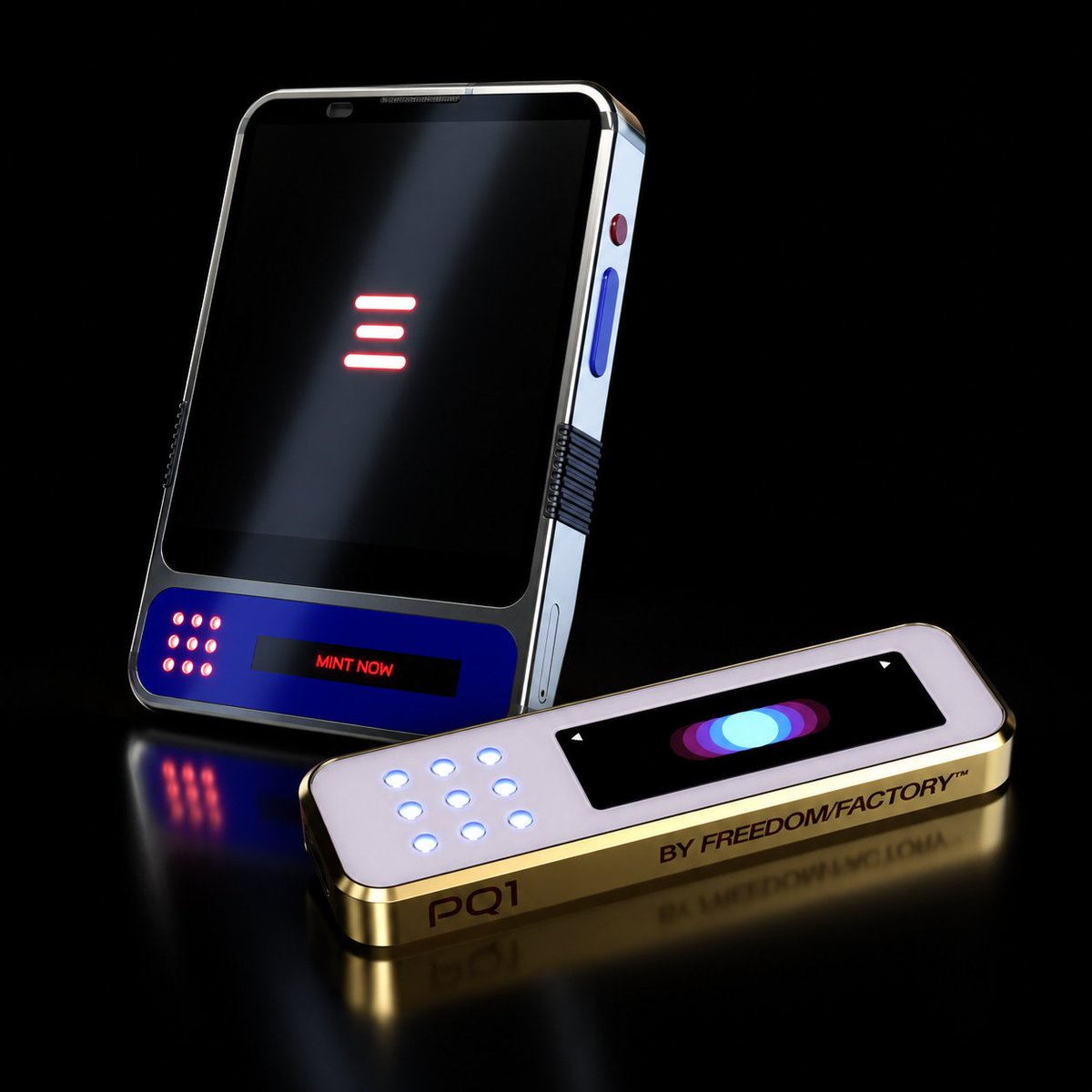 FreedomFactory's tweet photo. For those still needing a dGEN1 or want a PQ1, you can get BOTH in 1 bundle.

Introducing the Freedom Stack, both of our hardware devices for only $495.

The dGEN1 ships now, and the PQ1 early 2027.

Get it here: https://t.co/4u4Wec67hE https://t.co/i0rItM2ntc