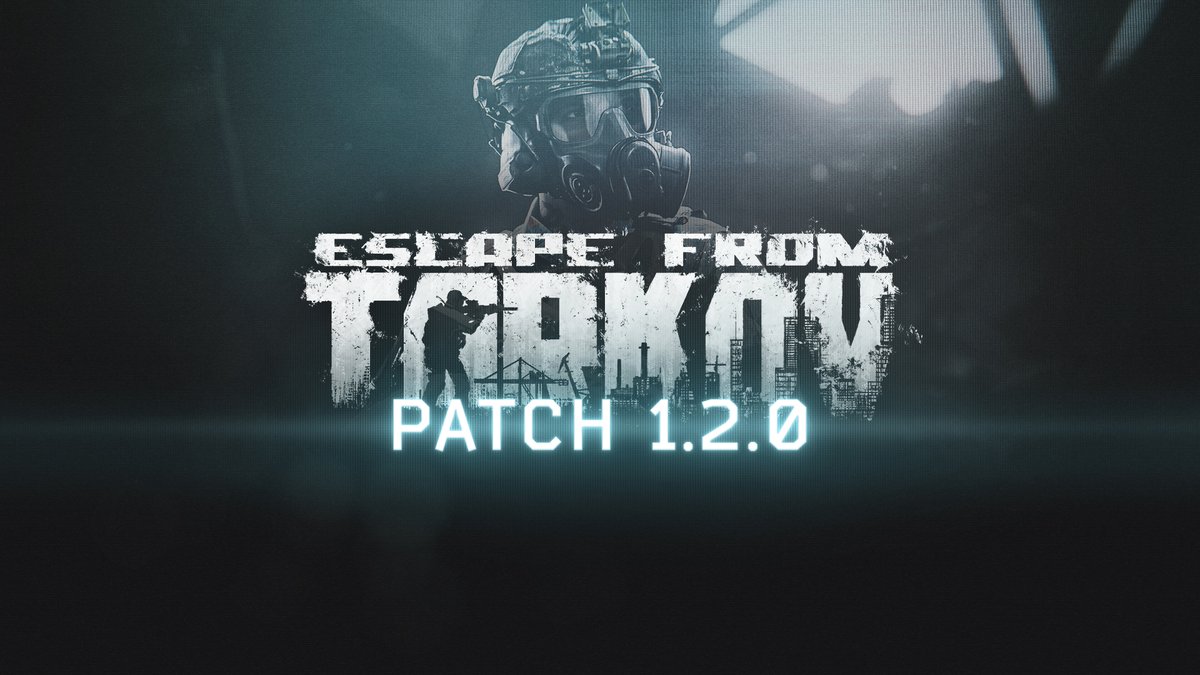 tarkov's tweet photo. Tomorrow, October 6 at 8:00 AM BST / 3:00 AM EDT we are planning to install patch 1.2.0.0 for #EscapefromTarkov.

The installation will take between 5 and 7 hours, but may be extended if required. The game will be unavailable during this time.

Official Escape from Tarkov website as well as Battlestate Games' Account center may be unavailable during this time.