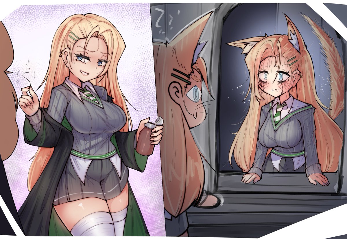 TriggerDex's tweet photo. Malfoid is a funny name, ドラ子 too. https://t.co/BRyNKqNxkV