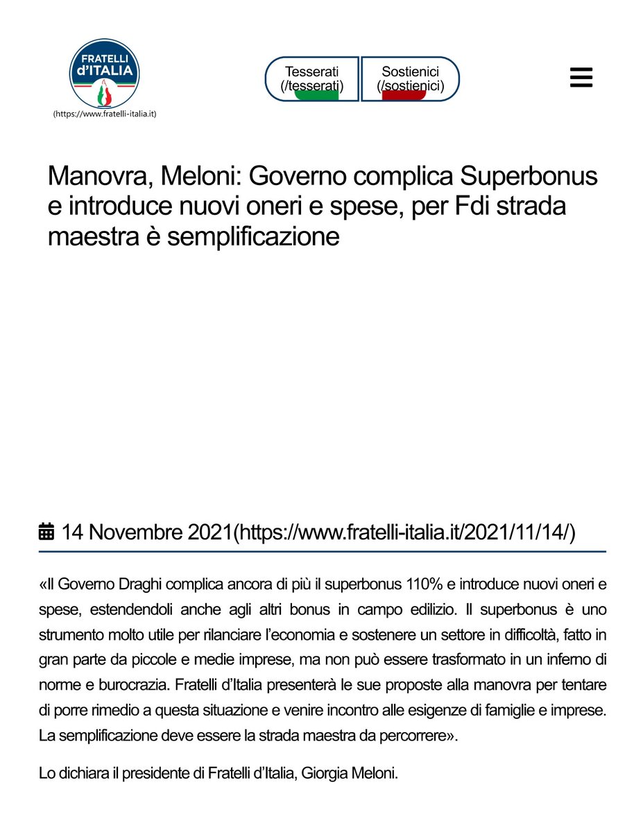 MassimoPeranigc's tweet photo. A proposito di coglioni ed ignoranza, non nell'accezione di attributi, quelli con la barba lunga se la battono bene.
@GiorgiaMeloni #superbonus @FratellidItalia

https://t.co/dGzcr6Spcq https://t.co/WNmmWDizyN
