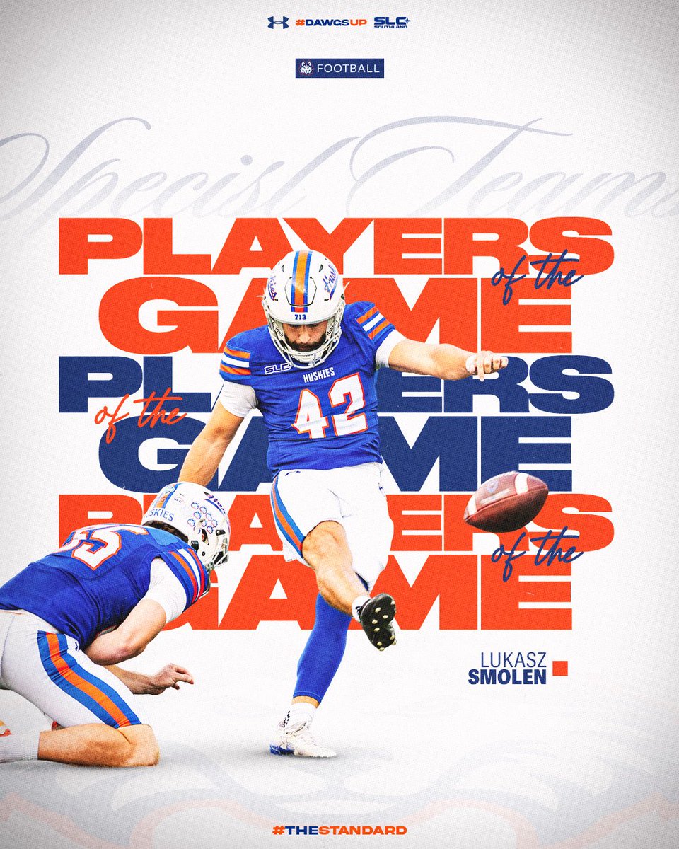 HCUFootball's tweet photo. WEEK 6 PLAYERS OF THE GAME❗️
#TheStandard | #DawgsUp https://t.co/ND6T9rUSbi