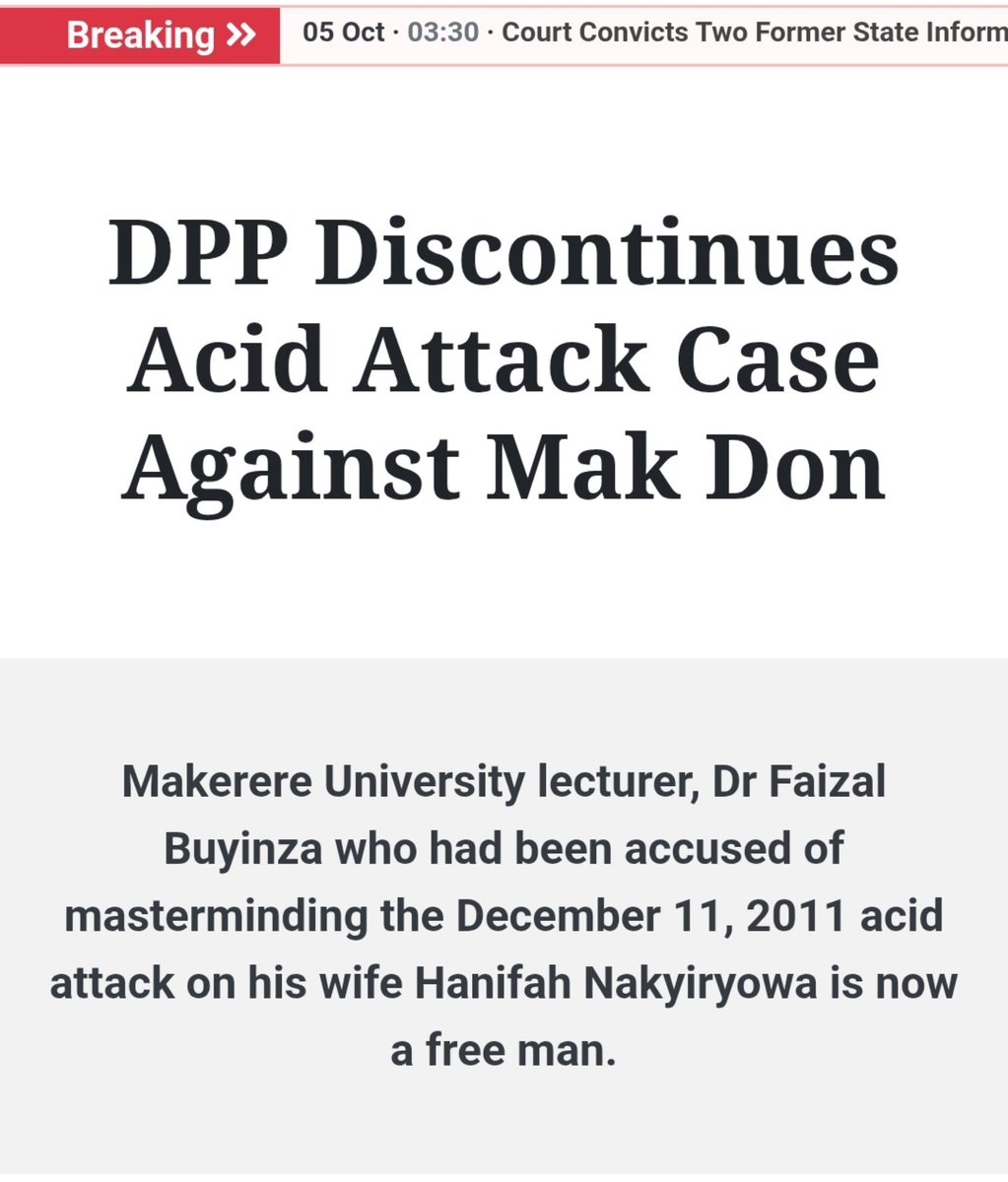 mary_modesta's tweet photo. "I am not free while any woman is unfree even when her shackles are very different from my own" ~ Audre Lorde.
 @ODPPUGANDA may we know why Hanifa's case at the CMC at Buganda road was discontinued in 2014? 
#JusticeforHanifaNakiryowa https://t.co/WbUhW0IQVH