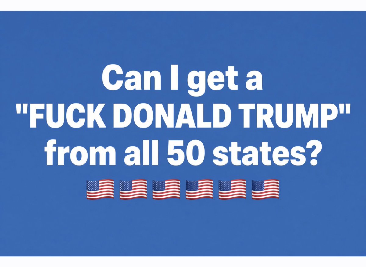 Damaan4u33's tweet photo. I'll start:  PA says "Fuck Donald Trump!" 🖕 https://t.co/IUgIPV3VA6