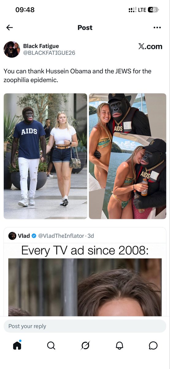 redblud123x's tweet photo. @Amerindians_ @searchmeuplater Leave Africa alone can’t you see you’re obsessed. Go deal with your country yts, zero absolutely zero demographic fuck with y’all no one wants you and you have no where to go if the yts deport you all, this is what they say about you btw https://t.co/2GhJDaEqtn