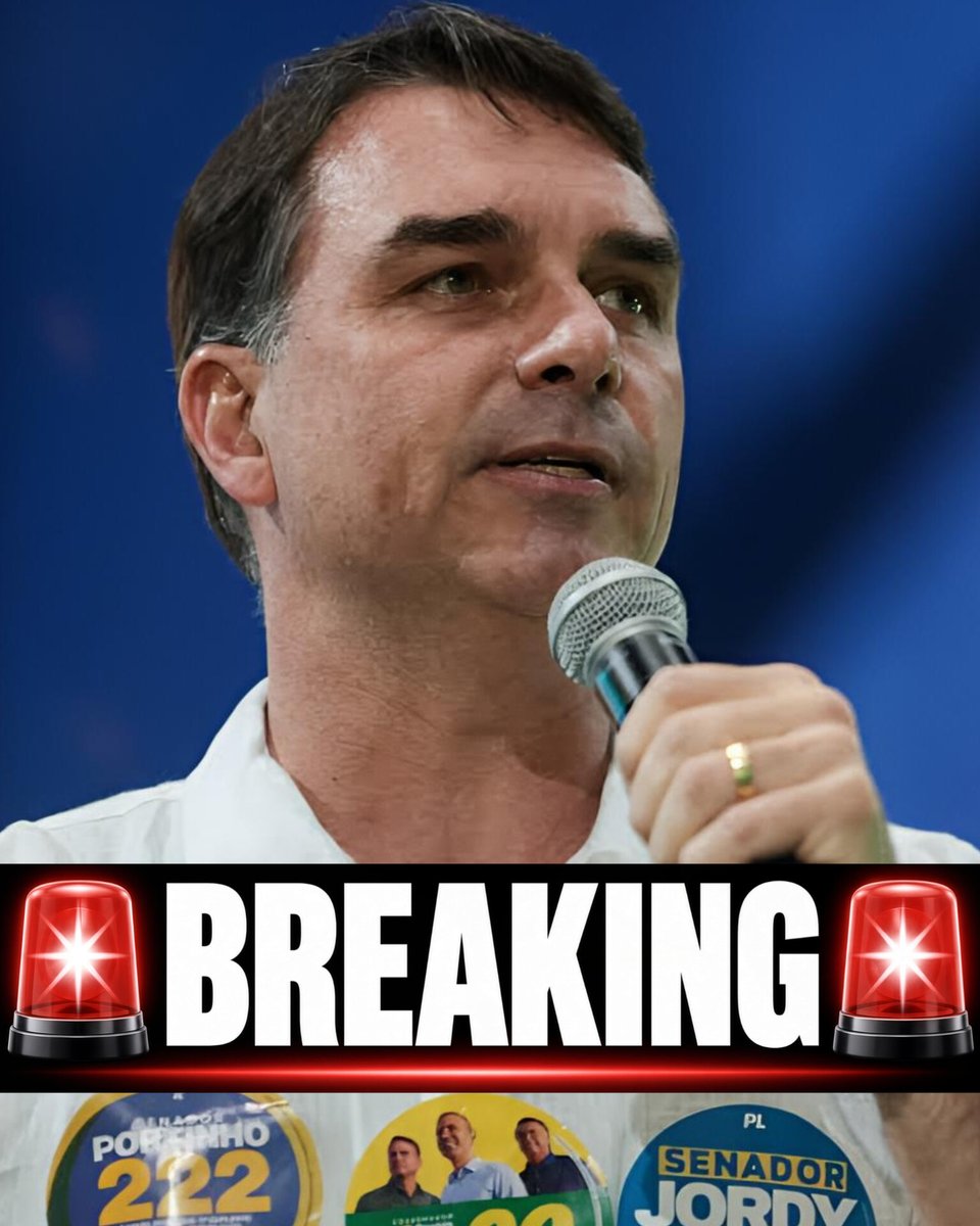 DavidJHarrisJr's tweet photo. 🚨BREAKING: A day after beating Lula in the first round, Flávio Bolsonaro raised a prayer and asked God for the presidency.

“Lord, give me the opportunity to be president of Brazil, because I believe it is Your project. Give me wisdom, courage, strength, and health to do the best job for the Brazilian people. Heal our nation.”

He took about 47% on Sunday. Lula took 45%. They meet in a runoff on October 25. Bolsonaro has already said that if he is sworn in, one of his first acts will be to pray and hand Brazil to Jesus Christ.
